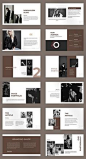 This contains an image of: The Soul - Fashion Powerpoint Presentation - Design Template Place