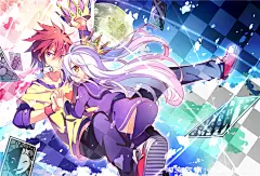 动漫游戏人生P站pixiv同人图集原画插画线稿壁纸图片素材美术资料-淘宝网