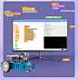可编程机器人arduino智能小车循迹避障遥控图形化DIY入门学习套件
