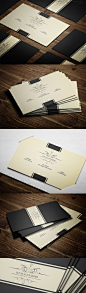 Classy Business Card on Behance