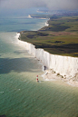 White Cliffs of Dover England. _世界采下来 #率叶插件，让花瓣网更好用#