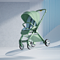 design 3D c4d octane 安全座椅 推车 效果图 渲染 设计