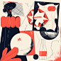 Illustrations 2020 : All the odds and ends of personal one offs/ small projects. all the fun in between the busy-ness of the year of eyeballs.