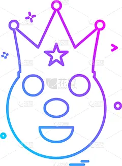 小丑,图标,可爱的,铅笔,公园,传统节日,设计,绘制,剪影