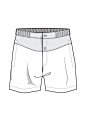 男士短裤款式图收集-男装设计-服装设计