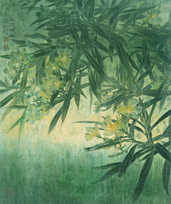 草堂话旧（采集到工笔画（*张伟民）