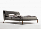 Chelsea Modern Bed with High Feet - Berto Salotti