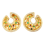 CARTIER Yellow Gold Diamond Earrings