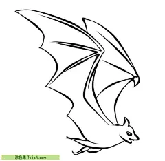 一起来画蝙蝠！11张可爱卡通蝙蝠儿童涂色简笔画下载！ | 涂色集，涂色画打印大图 : 蝙蝠是一种可怕的动物，他们有着黑暗和诡异的外表。他们的身体是非常瘦长的，有着漆黑的皮肤，没有任何毛发。他们的头部是非常小的，有一对尖尖的耳朵，有着狰狞的眼睛，他们的鼻子非常小，嘴巴又大又肿，有着锋利的尖牙，还有一对弯曲的角，看起来非常可怕。 一起来画蝙蝠！11张可爱卡通蝙蝠儿童涂色简笔画下载！