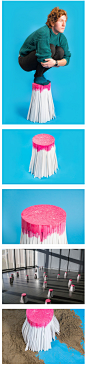 变废为宝 Scrap Stool by Nikolas Gregory 生活圈 展示 设计时代网-Powered by thinkdo3 #产品#