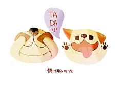 大耳朵狗-小改的王国_原创 手绘_涂鸦王国插画