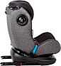 My Child Chadwick Group 0123 ISOFIX 360 旋转汽车座椅,灰色,6 千克 : 亚马逊中国: 玩具和游戏