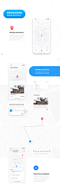 https://dribbble.com/shots/3861169-iPhone-X-City-Guides-Concept 略像