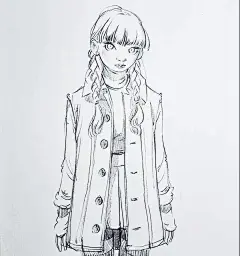Sara Tepes 她的速写对人物的形体的整体感把握的很好，人体结构刻画到位。动态感非常的优美21