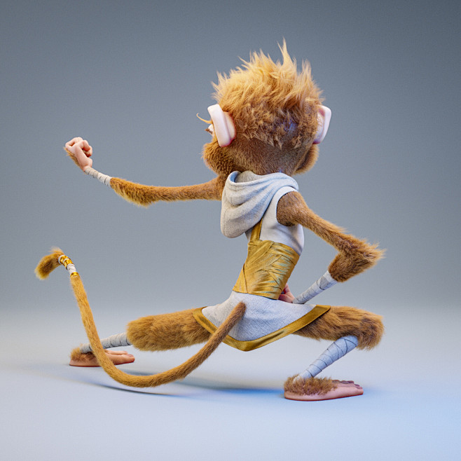 3D Monkey King 