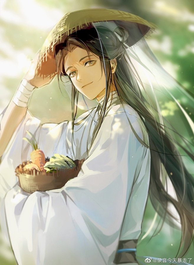 ✔《天官赐福》谢怜 古风美男手绘 小说同...