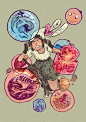 Various drawings on Behance