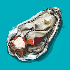 洛伊69采集到插画集——美食绘