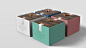 Four Heavenly King : A wild tea package for the rain forest and old tea. This work is the project when I am in the Rong design studio.
