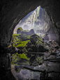 #场景氛围灵感素材# 世界上最大的洞穴Son Doong Cave （韩松洞）