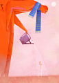 L'incanto del creato : Realization of four 50x70 cm digital illustrations (printed on cotton paper) for the international illustration exhibition "L'incanto del Creato", organized by the Templum Pacis to Terminillo.
