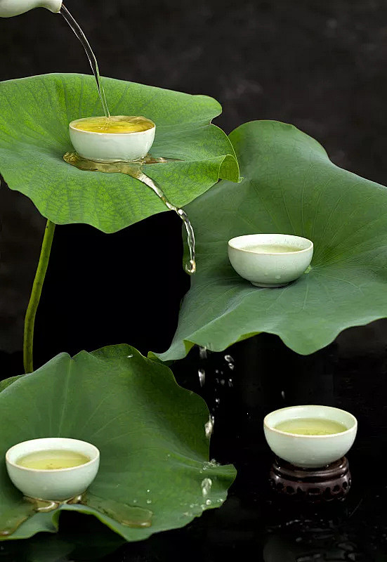 茶,倒,荷花,清新,茶道图片图片素材_I...