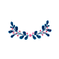 【点击下载大图PNG】手绘花环PNG免扣素材合集包 Floral Wreaths