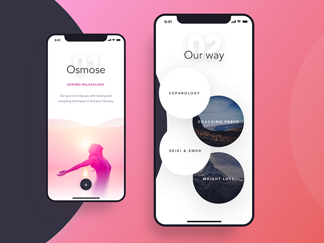 Dribbble osmose