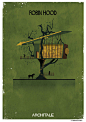 意大利插画师 Federico Babina继续不断地运用他所掌握的两项专业技能展现他的艺术热情。在他的新系列Architale中，他绘制的梦幻房子都有着童话的主题，如爱丽丝梦游仙境，睡美人，白雪公主，皮诺丘，以及阿拉丁等等。 ​​​​