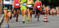 马拉松跑步运动员图片素材