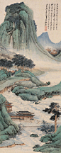 【天狼收藏】当代中国画全集-山水卷（张大千）