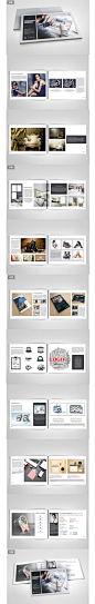 id模板 国外公司企业产品宣传画册图册内页排版设计indesign素材-淘宝网
