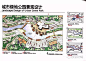 几种景观设计平面构成的基本形式 : 景观平面——从形式到功能景观平面图的设计很多时候就像在做一副平面构成，初学快题的同学可能还没有搞清楚不同景观