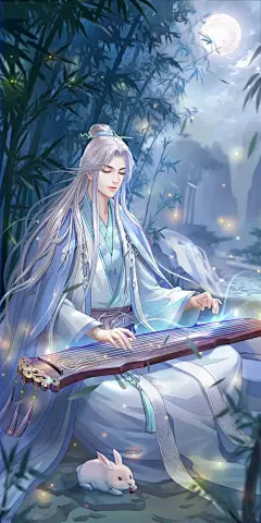 古风插画——【美男子