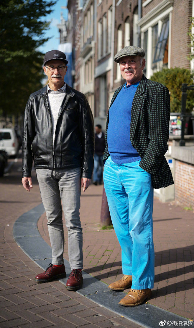 10月4日阿姆斯特丹街拍更新，老伙计的帽...