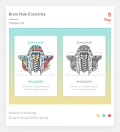 ，我们邀请了一部分优秀设计师共同完成了本系列作品“描边风脑洞插画大挑战！”。在枯燥的工作之外能有机会参与一次属于自己的脑洞设计挑战，既能收获快乐也能提升能力何乐而不
