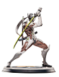 其中包括图片：Blizzard Overwatch: Genji Toy Figure Statues for ages 180 months to 1188 months