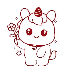 马宝宝表情包卡通插画线稿72-14