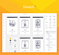 Sketchpreview╱APP╱APPUIUI界面APP界面移动端UIwebappicon