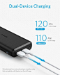 Anker PowerCore Lite 20000 mAh Batterie Externe Portable powerbank avec Sortie 4.8A pour iPhone, Samsung Galaxy et Autres: Amazon.fr: High-tech