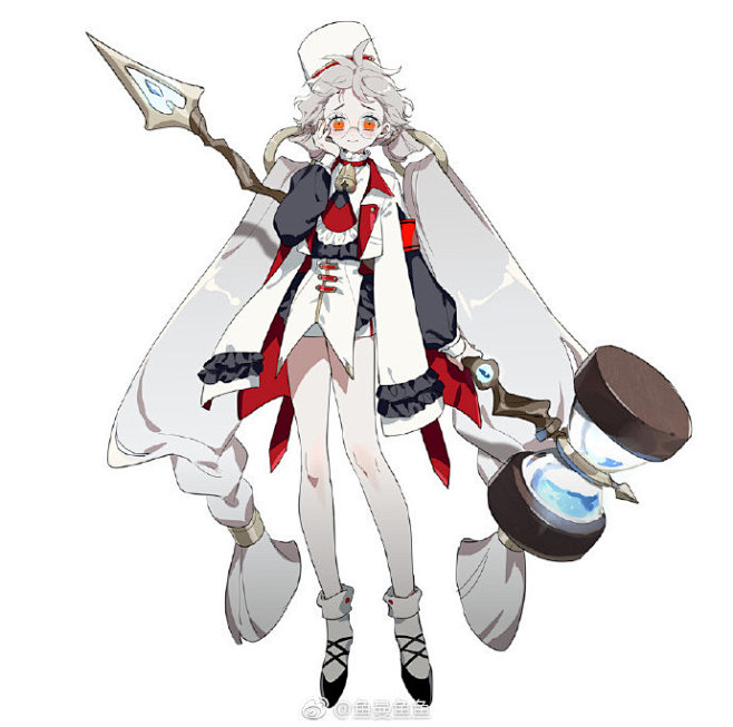 #魔_救2#发一哈之前给魔救画的NPC ...
