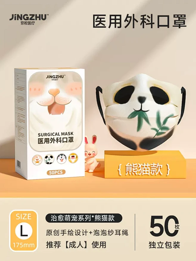 2023口罩一次性医疗三层正品正规外科成...
