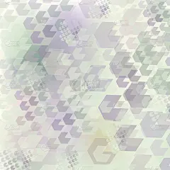 中性六边形几何图案