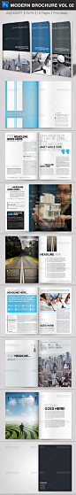 Modern Brochure Vol. 02 - GraphicRiver Item for Sale