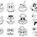 怪物, 生物, 面孔, 表达式, 庆典, 帽子, 瓜, 幽灵般的, 骷髅和交叉骨