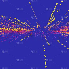 爆炸。摘要动态背景。科学与联系概念。矢量插图。