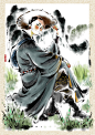 少年游_王小坡__插画师作品_涂鸦王国gracg.com