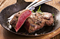 Beef Steak In Fry Pan Stock Photography