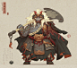 Feudal Japan: The Shogunate, Hua Lu : Hello, everyone. This is my Final for this challenge.I feel kind of relief that I can actually finish it.I name this series as Chaos Warrior<br/>hope you guys like this <br/>some details, please see the li