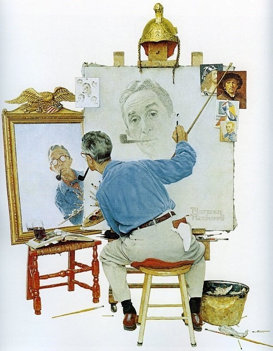 norman rockwell原画4